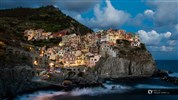 Cinque Terre a světelný betlém
