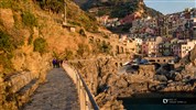 Cinque Terre a světelný betlém