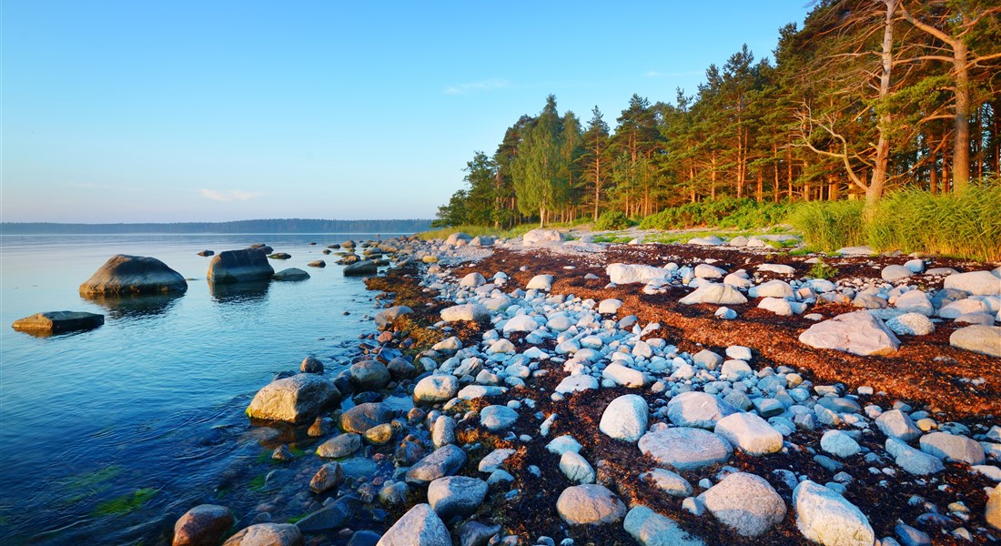 Pobaltské země krásy národní parků