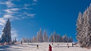 Skiareál Lipno - den na lyžích