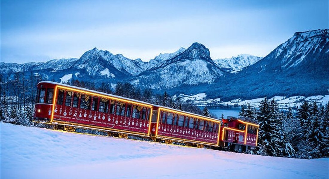 Adventní Wolfgangsee - plavba po jezeře