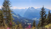 Orlí hnízdo, jezero Königsee a solné doly - Orlí hnízdo